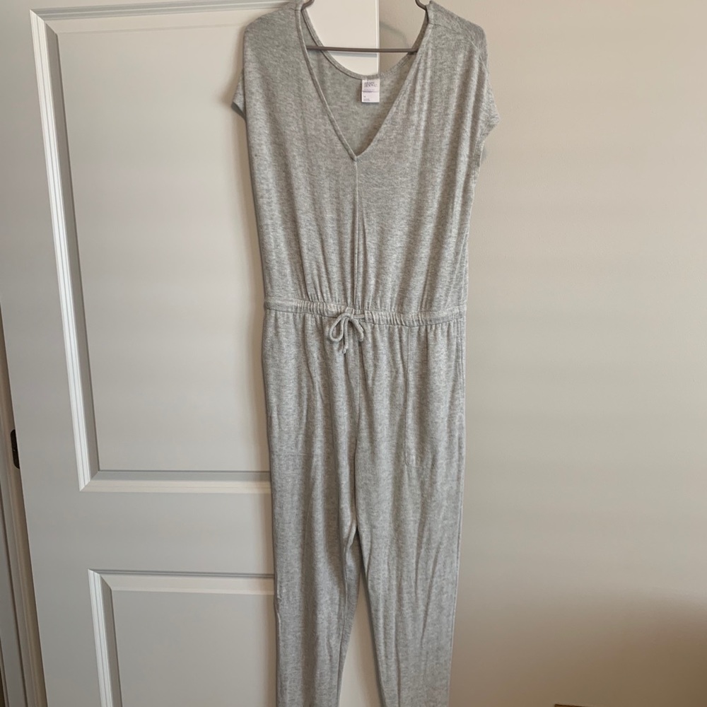Gray Soft Jumpsuit